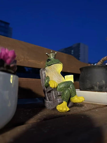 Creative Frog Ornaments Solar Outdoor Lights